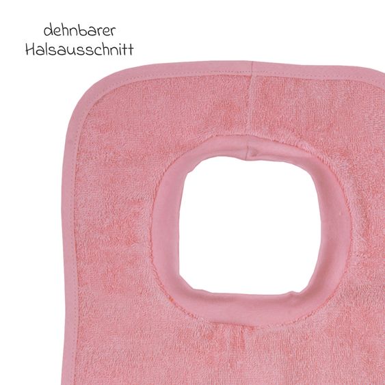 Wörner Bavaglione gigante Confezione da 3 - Rosa Greige