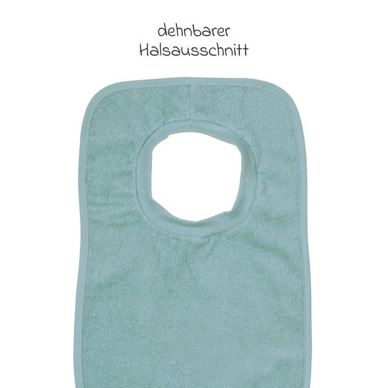 Wörner Riesen-Schlupflätzchen - Uni Eisblau