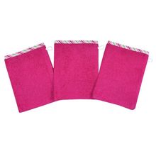 Waschhandschuh 3er Pack - Beere