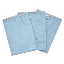 Washing Glove 3 Pack - Uni Blue