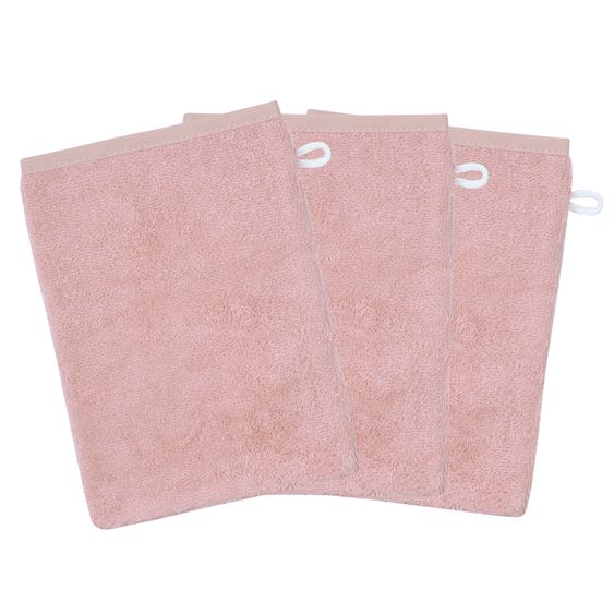 Wörner Waschhandschuh 3er Pack - Uni Erika