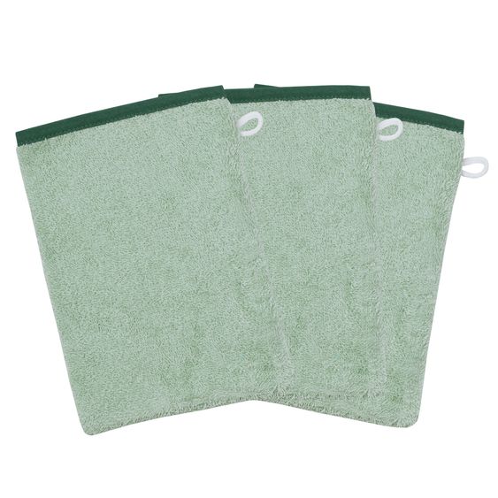 Wörner Waschhandschuh 3er Pack - Uni Helloliv