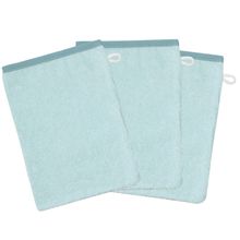 Wash mitt 3-pack - Uni Mint