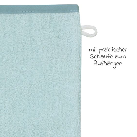 Wörner Wash mitt 3-pack - Uni Mint