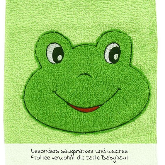 Wörner Waschhandschuh - Frosch Limone