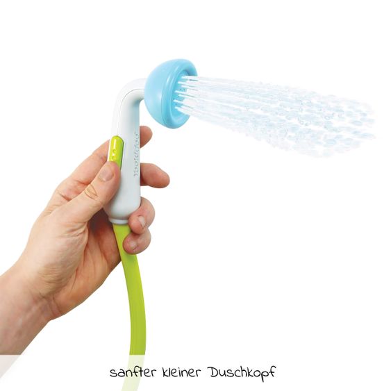 Yookidoo Babydusche Elefant - Blau mit Grün
