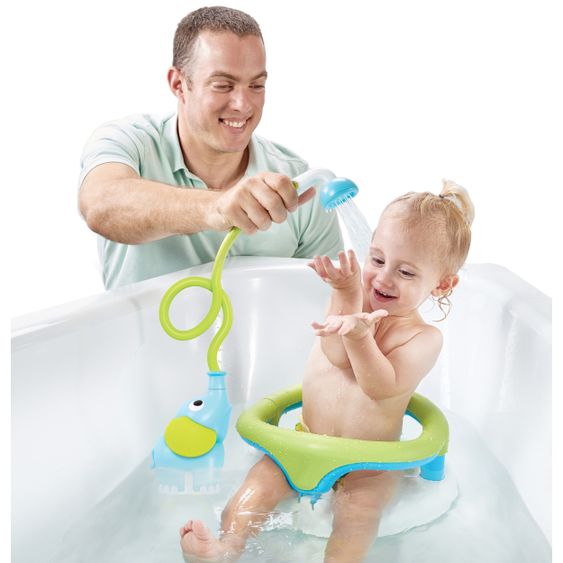 Yookidoo Babydusche Elefant - Blau mit Grün