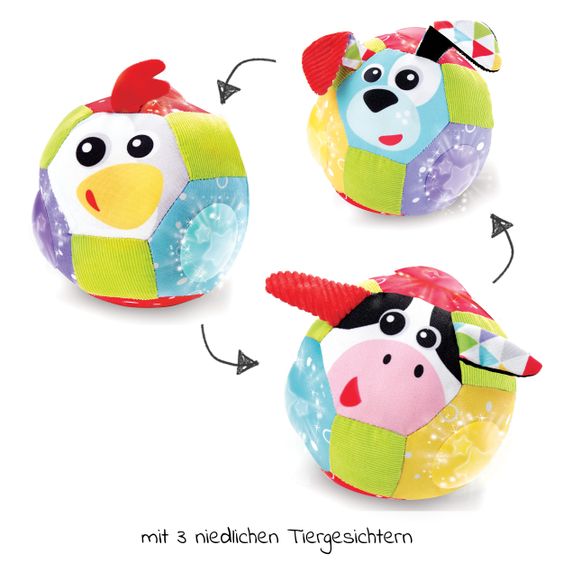Yookidoo Freunde-Ball mit Licht & Musik