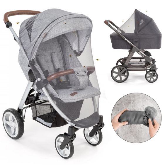 Zamboo 3-piece comfort and protection set for buggy with insect screen