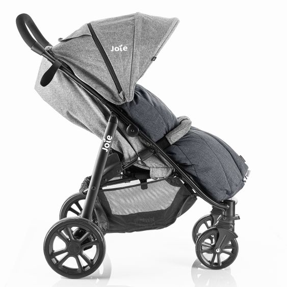 Zamboo Deluxe Winter Footmuff 3M for Stroller & Buggy - Melange Grey