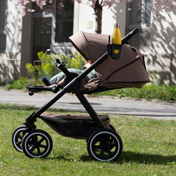 Zamboo Getränkehalter mit Smatphone-Halterung für Buggy und Kinderwagen