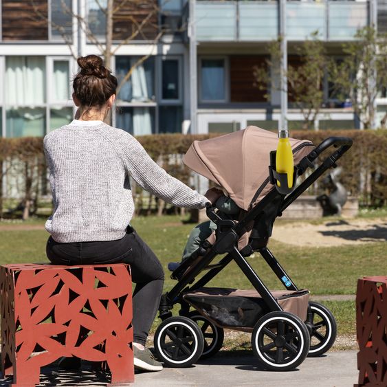 Zamboo Getränkehalter mit Smatphone-Halterung für Buggy und Kinderwagen
