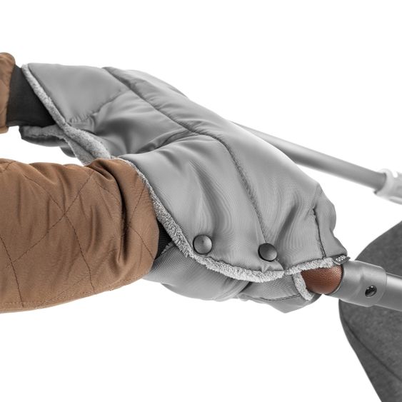 Zamboo Handmuff für Kinderwagen & Buggy - Grau