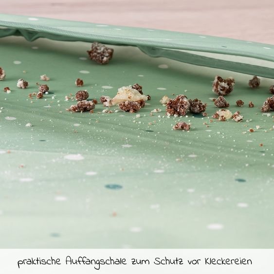 Zamboo Hochstuhl - im Sparset inkl. Sitzverkleinerer, Esslern-Teller & 3 Ärmellätzchen