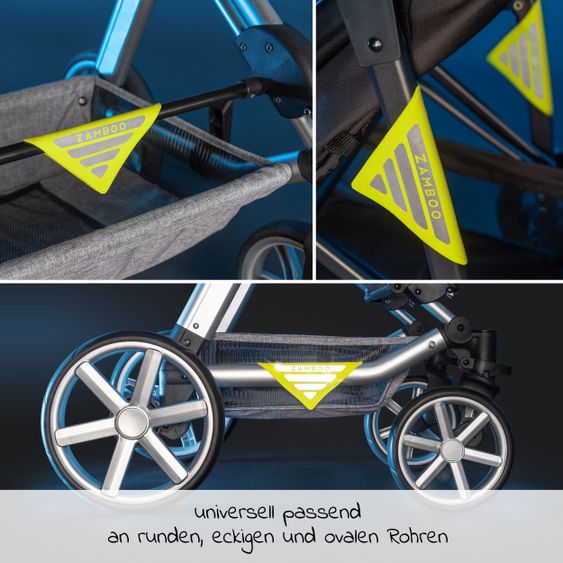 Zamboo Komfort- & Schutzpaket für Buggy mit Beindecke