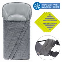 Comfort & protection package for stroller with footmuff - autumn/winter