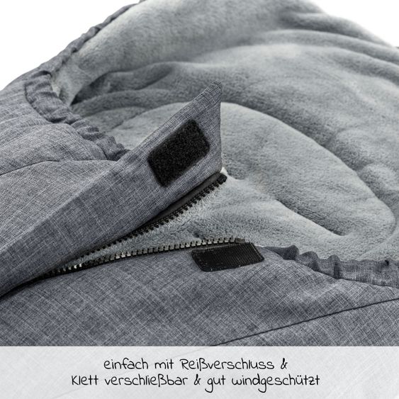 Zamboo Komfort- & Schutzpaket für Buggy mit Fußsack - Herbst/Winter