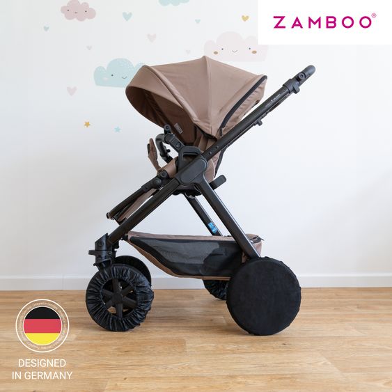 Zamboo Radschutz 4er Pack für Kinderwagen