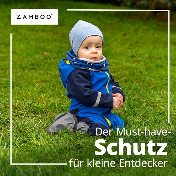 Zamboo Regenfüßlinge Overshoes, wasserdicht und winddicht, mit Gummizug - Grau