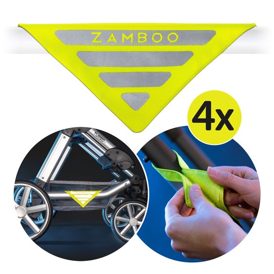 Zamboo Foul weather set for stroller with leg cover