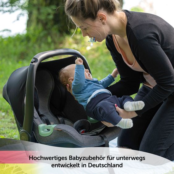 Zamboo Sitzauflage für Babyschale Cool & Dry - Grau