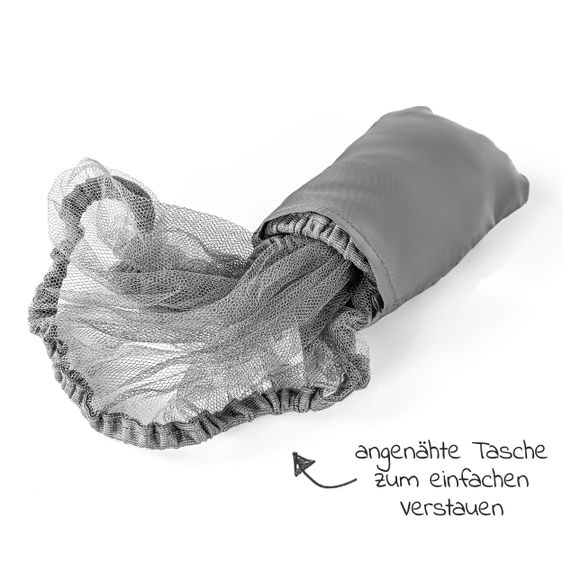Zamboo Sommer- & Schutzset für Buggys mit Insektenschutz & Sonnenschirm