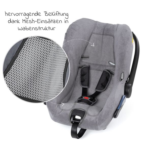 Zamboo Summer cover Cool & Dry for baby car seat Maxi-Cosi Citi - Grey