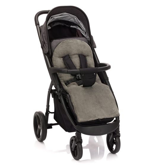 Zamboo Universal Down Footmuff for Stroller & Buggy - Melange Light Grey