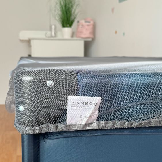 Zamboo Universal Insektenschutz / Mückennetz für Baby-Reisebetten - Grau