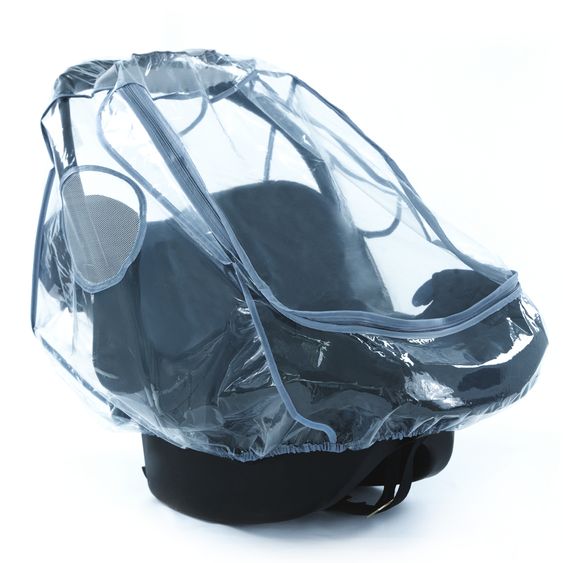 Zamboo Universal rain cover for infant car seat with zipper (e.g. Maxi-Cosi, Cybex, Römer)