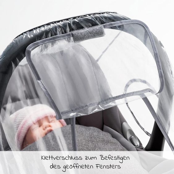 Zamboo Universal Regenschutz für Babyschale (z.B. Maxi-Cosi, Cybex, Römer)