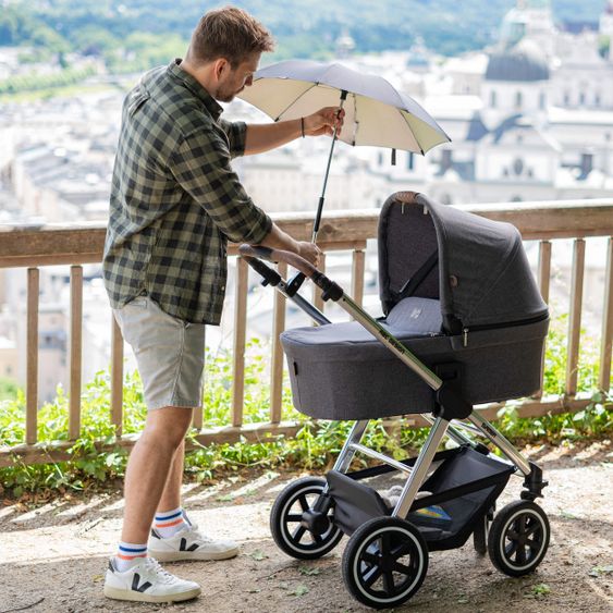 Zamboo Universal parasol for prams and buggies - Black