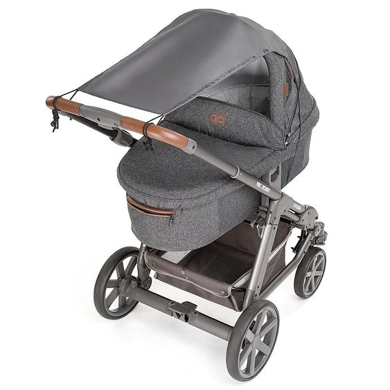 Zamboo Universal Sonnensegel für Kinderwagen und Buggy - Anthrazit
