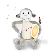 Luce notturna in peluche con musica - Max la scimmia