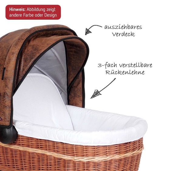 Zekiwa Passeggino Nature First - Look pelle antica