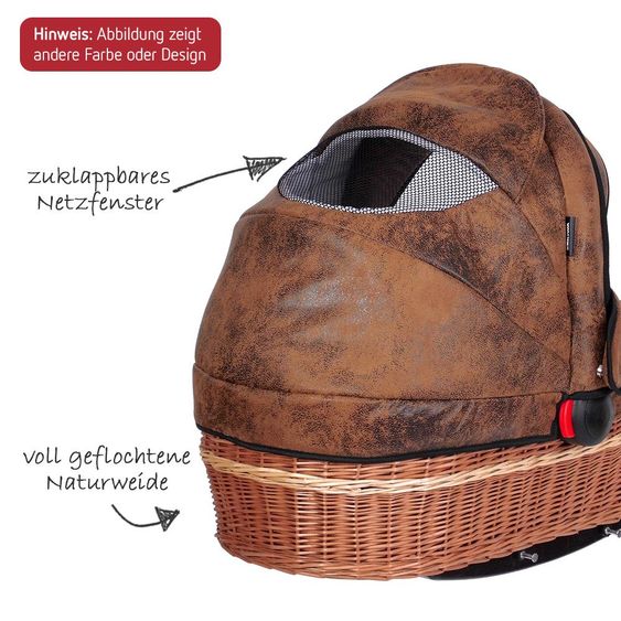Zekiwa Passeggino Nature First - Look pelle antica