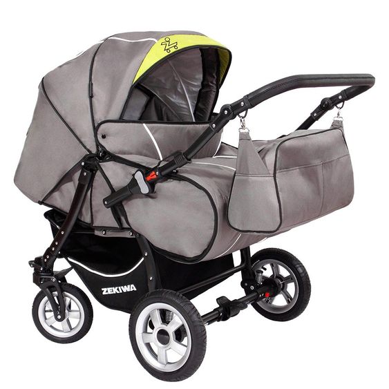 Zekiwa Passeggino Duett Sibling & Twin - Sabbia
