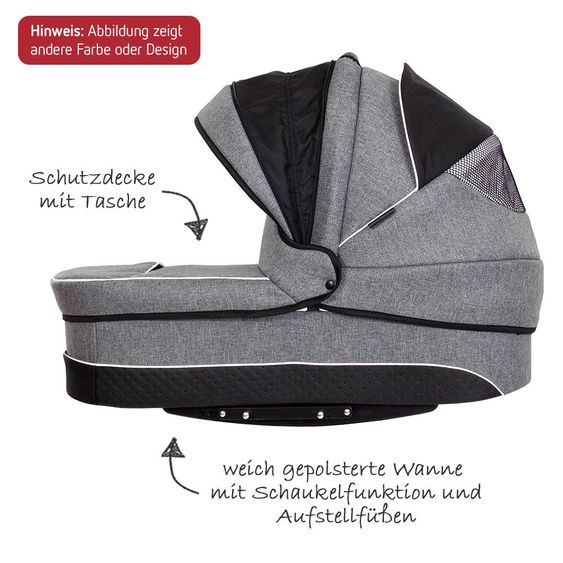 Zekiwa Geschwister- & Zwillingskinderwagen Sport Duo New Line - Schoko