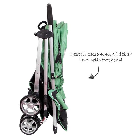 Zekiwa Passeggino Sibling Alu Twice - Verde