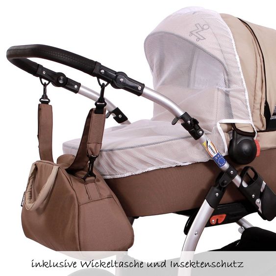 Zekiwa Kinderwagen-Set TriSet - Coffee