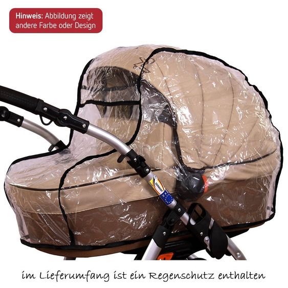 Zekiwa Kinderwagen-Set TriSet - Grau Grün