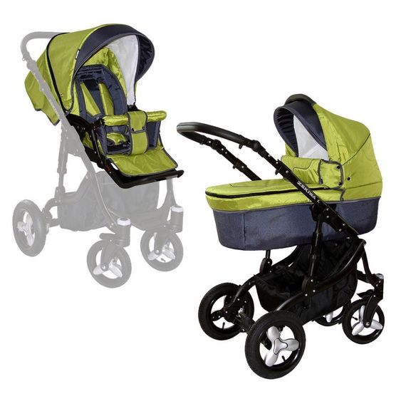 Zekiwa Passeggino Finesse Combi - Verde Scuro