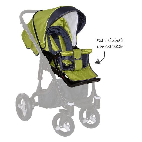 Zekiwa Passeggino Finesse Combi - Verde Scuro