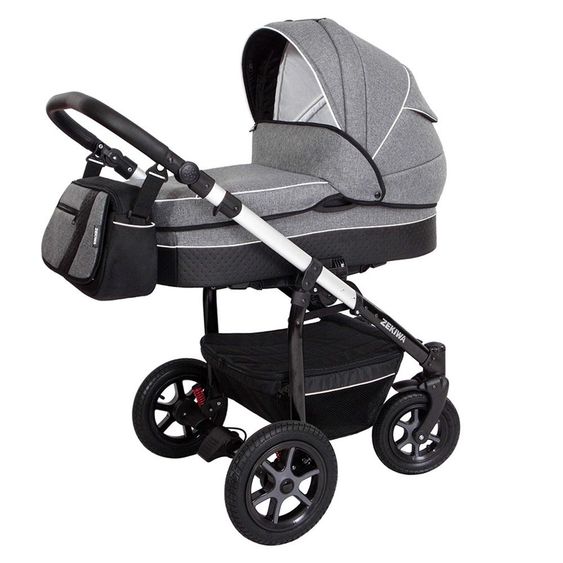 Zekiwa Kombi-Kinderwagen Saturn - Dark Grey