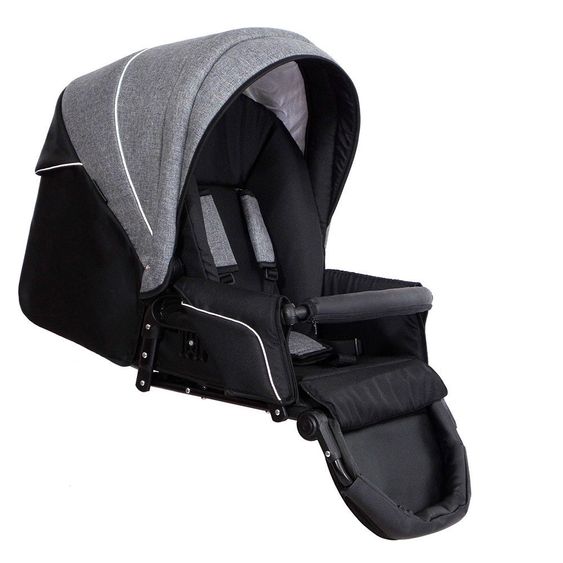 Zekiwa Kombi-Kinderwagen Saturn - Dark Grey