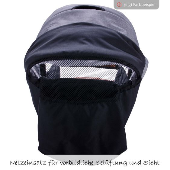 Zekiwa Kombi-Kinderwagen Touring Cross - Jeans