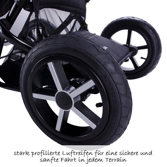 Zekiwa Kombi-Kinderwagen Touring Cross - Jeans