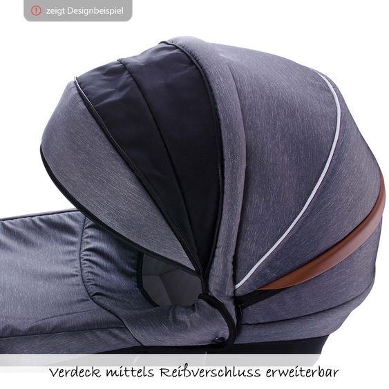 Zekiwa Kombi-Kinderwagen Touring Cross - Jeans
