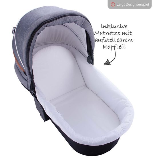 Zekiwa Kombi-Kinderwagen Touring Cross - Jeans