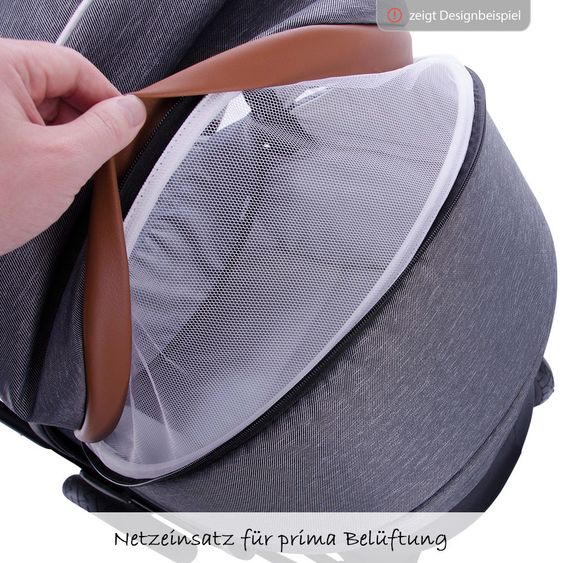Zekiwa Kombi-Kinderwagen Touring Cross - Jeans